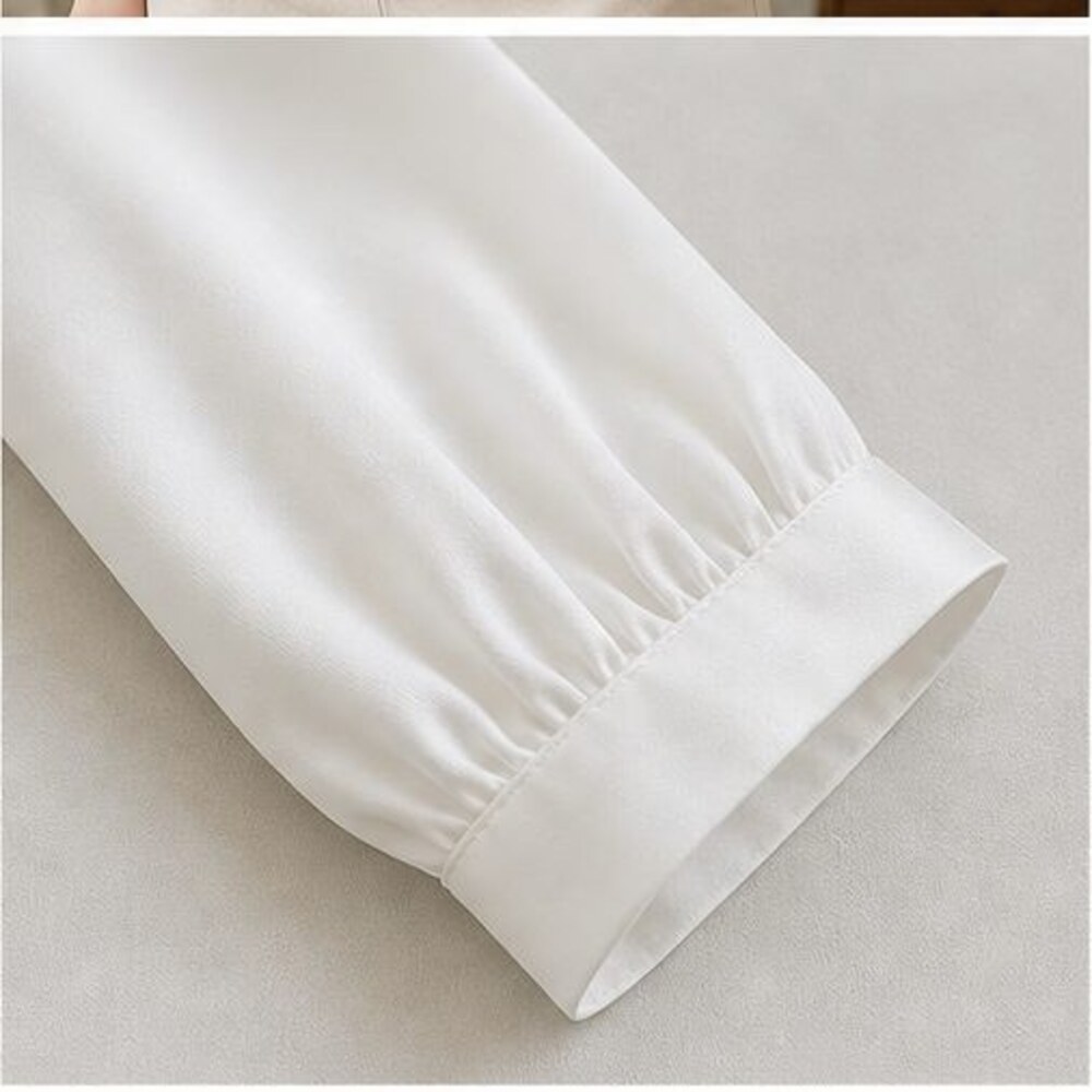 White Ruffle Blouse - Picture 5 of 6